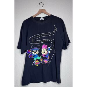 Vintage Single Stitch 90's Mickey & Minnie T-Shirt